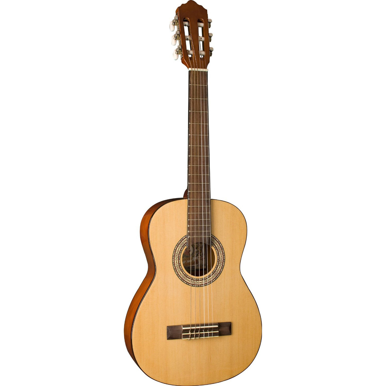 Oscar Schmidt OCHS 1/2 Size Classical Acoustic Guitar, Natural (OCHS)