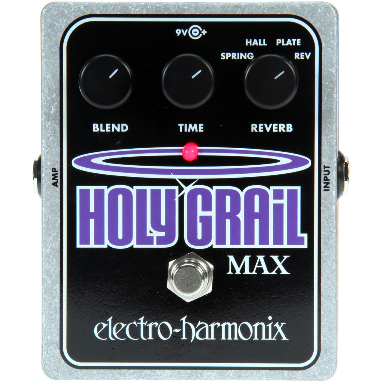 Electro-Harmonix EHX Holy Grail Max Reverb Effects Pedal w/ Power