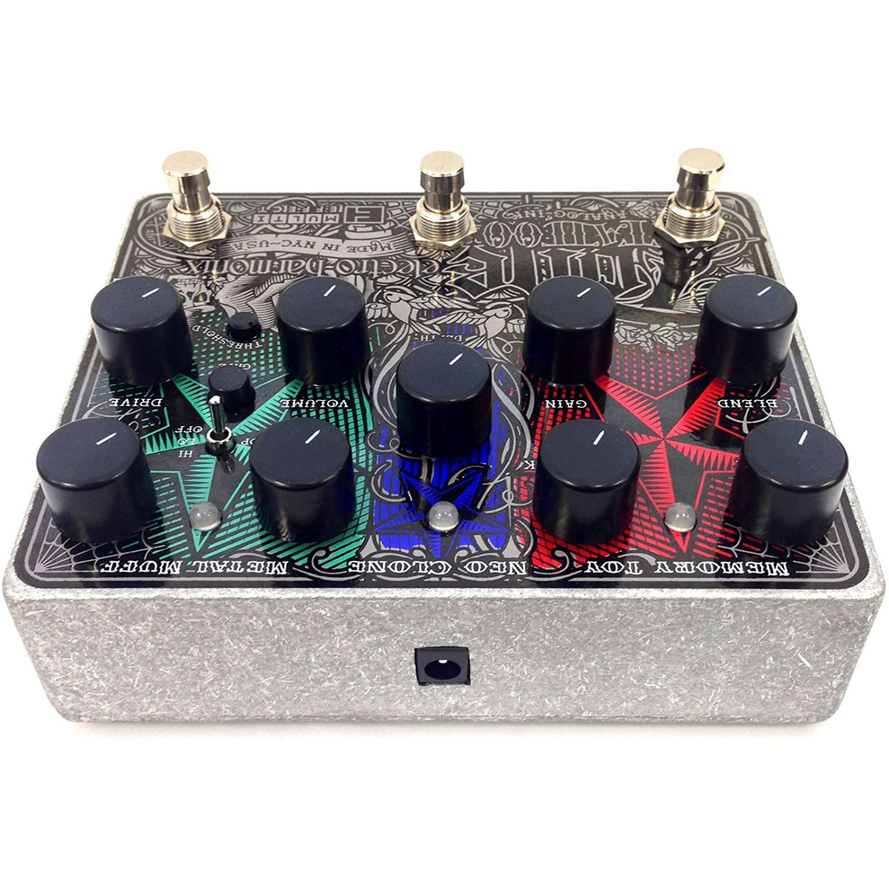 Electro-Harmonix Tone Tattoo Analog Multi-Effects Pedal with Power