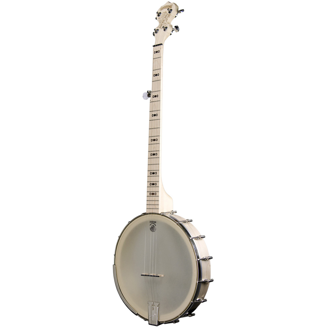 Deering Goodtime Americana 5-String Openback Banjo with Grand 12” Rim,  Natural Blonde Maple