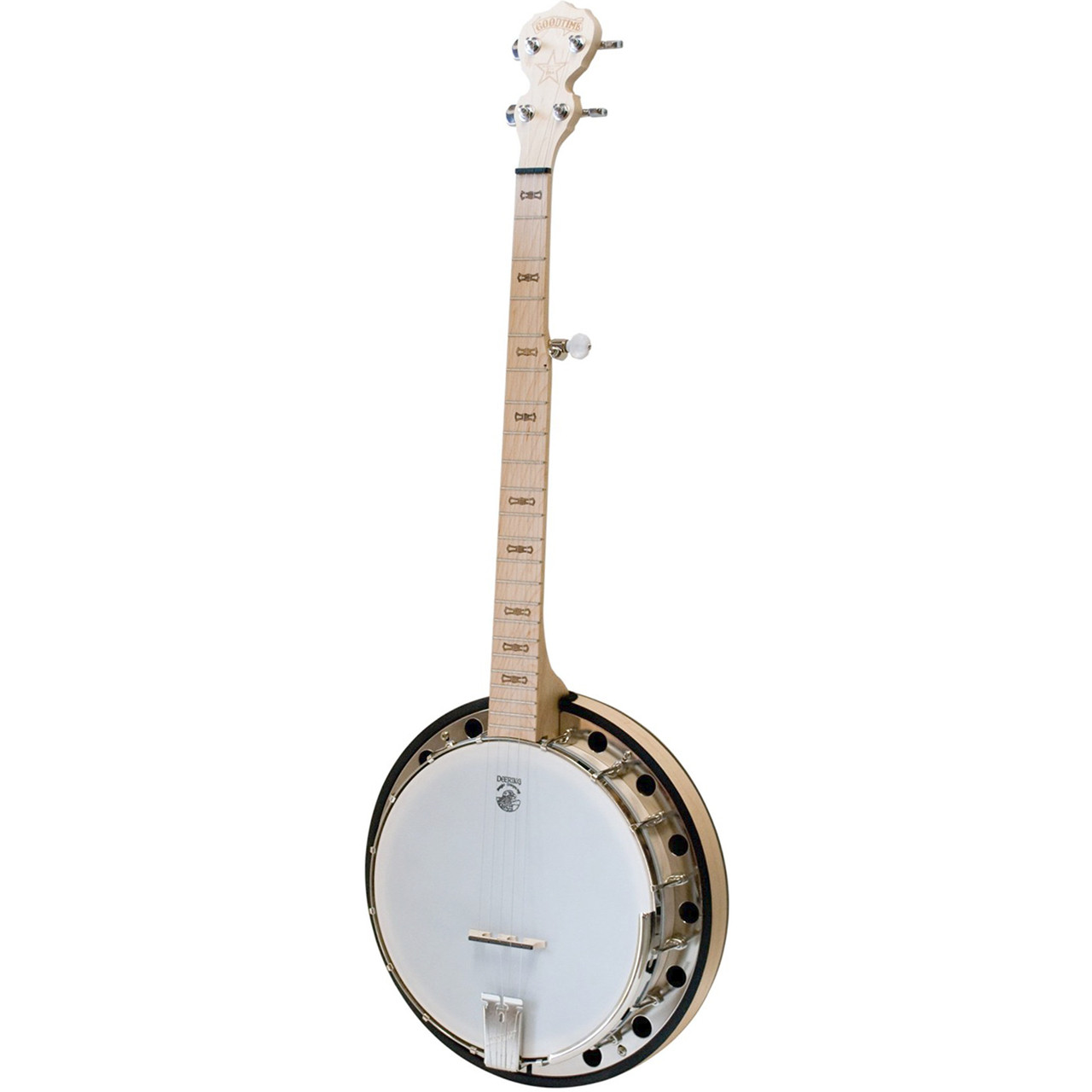 Deering Goodtime Two Left-Handed 5-String Resonator Banjo