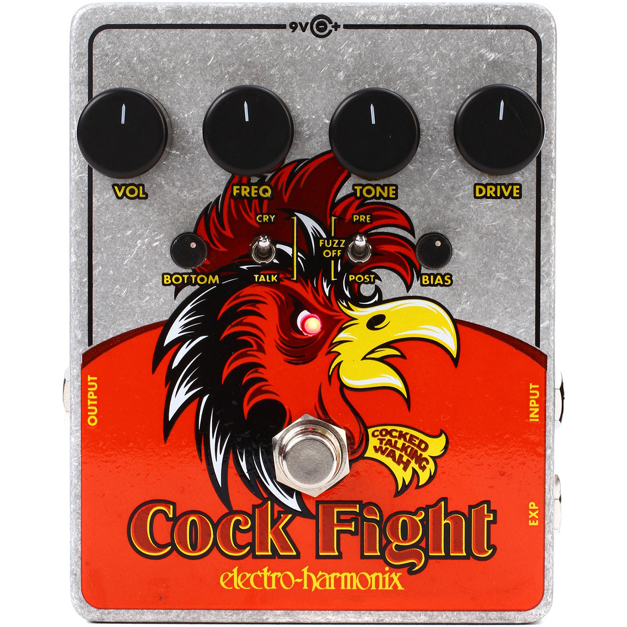 Electro-Harmonix Cock Fight Cocked Talking Wah and Fuzz Pedal