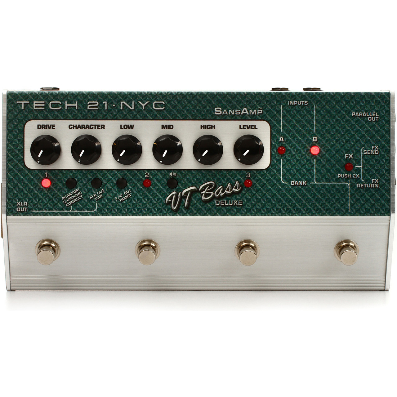 Tech 21 SansAmp Character Series VT Bass Deluxe, CS-VTDLX