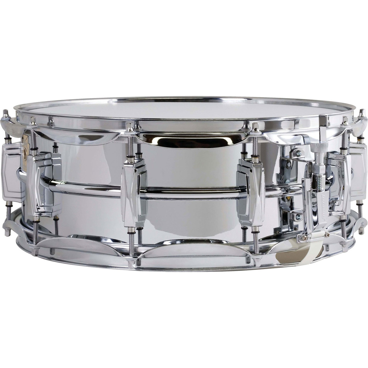 Ludwig LM400 Supraphonic Smooth Chrome Plated Aluminum Snare Drum