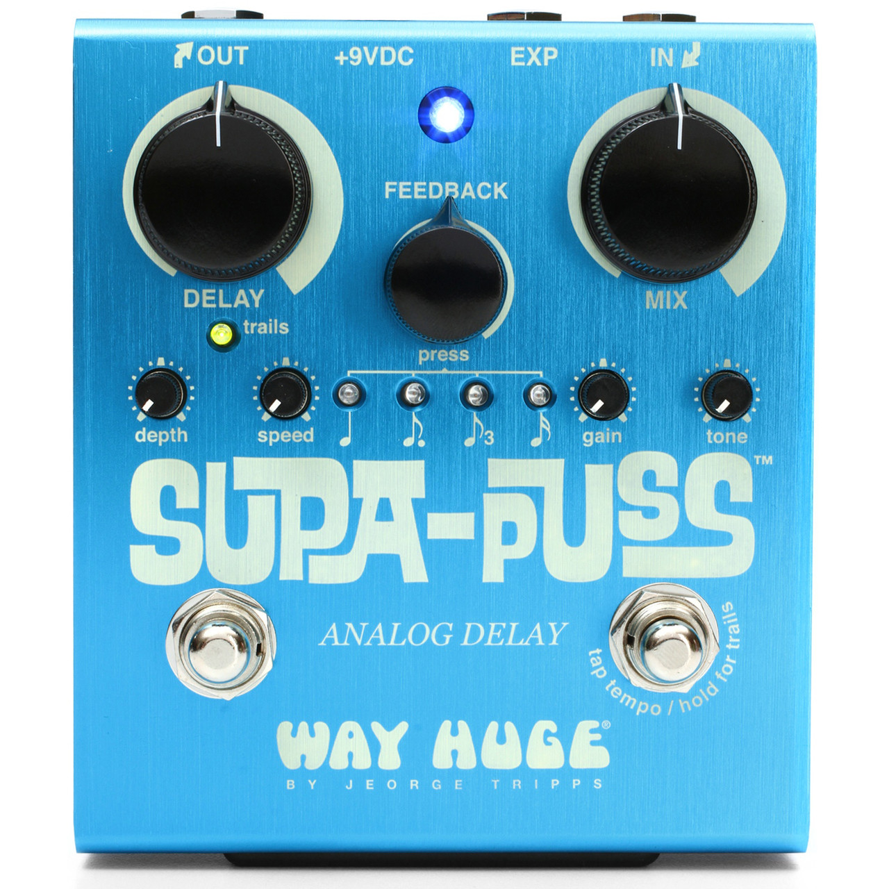 Way Huge WHE707 Supa-Puss Analog Delay Guitar Effect Pedal