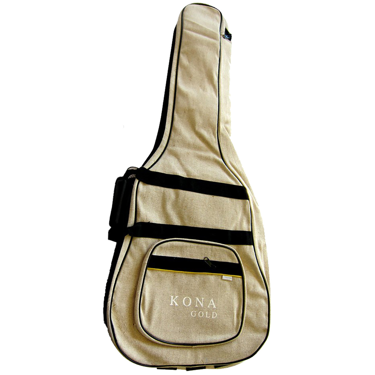 Kona Eco-Friendly Hemp Deluxe Padded Gig Bag for Acoustic Guitar