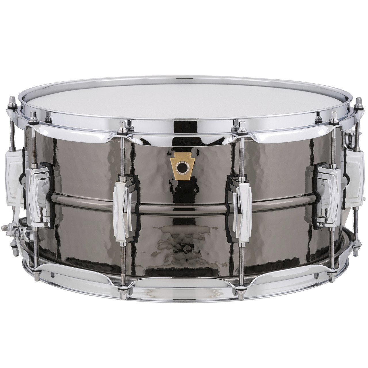 Ludwig LB417K Black Beauty Snare Drum, 6.5