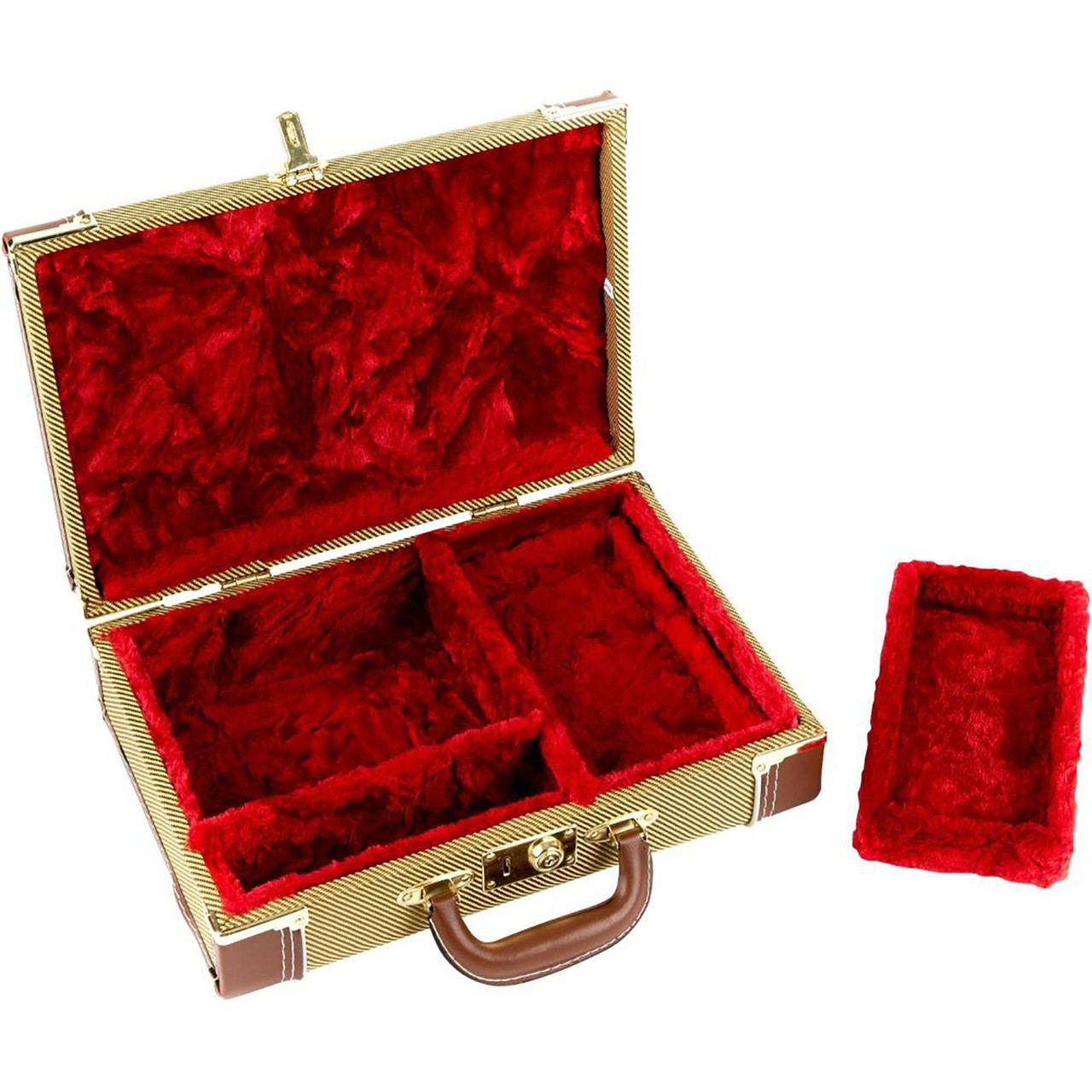 Fender "Mississippi Sax" Hardshell Harmonica Case, Tweed (0991013000)