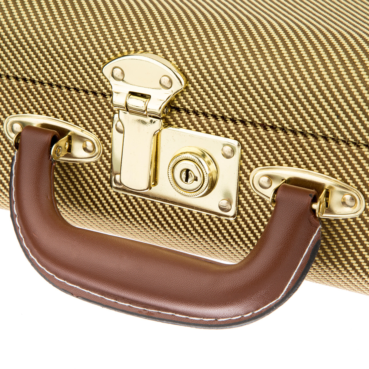 Fender "Mississippi Sax" Hardshell Harmonica Case, Tweed (0991013000)