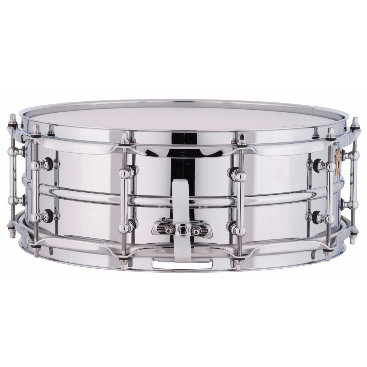 Ludwig LM400T Supraphonic Smooth Aluminum Snare Drum w/ Tube Lugs, 5