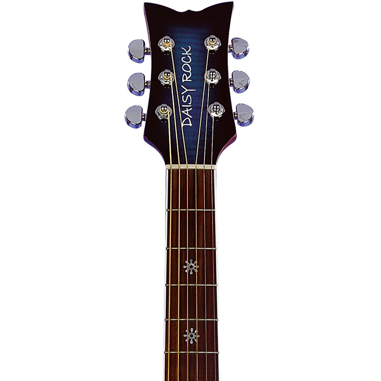 Daisy Rock DR6221 Pixie Acoustic Electric Guitar, Blueberry