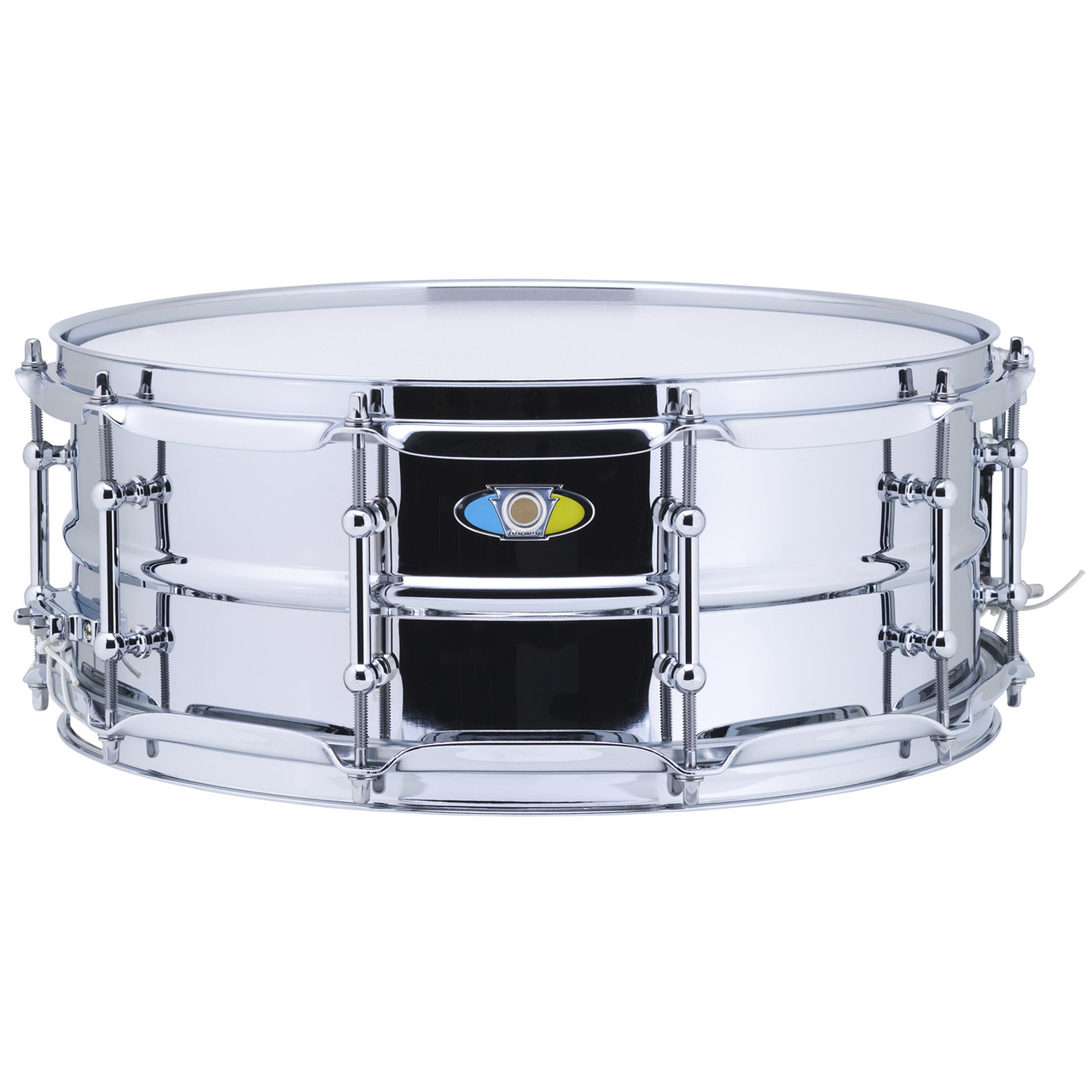 Ludwig LW5514SL Supralite Steel Snare Drum, 5.5