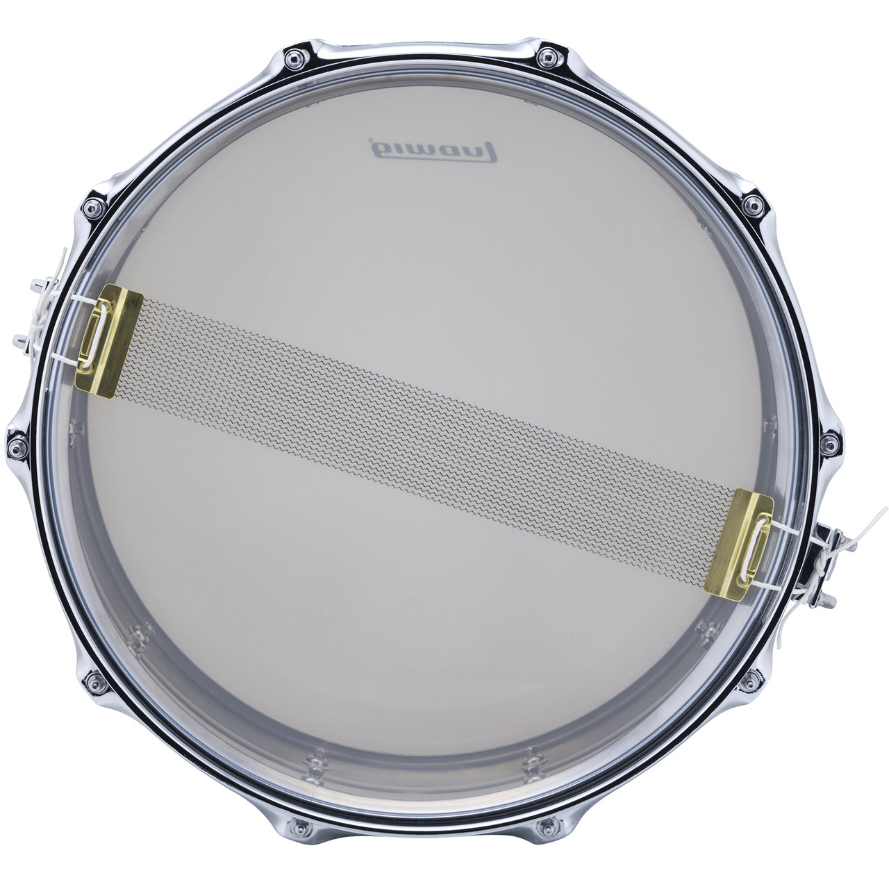 Ludwig LW5514SL Supralite Steel Snare Drum, 5.5