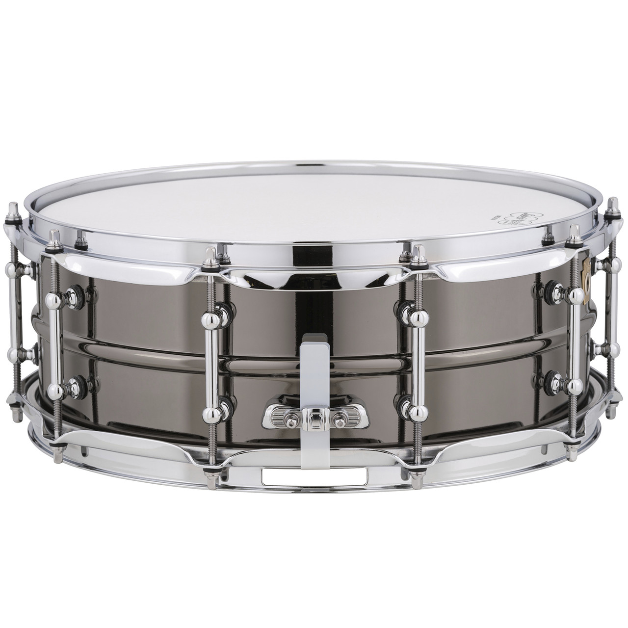 Ludwig USA LB416T Black Beauty 5x14 Snare Drum with Tube Ludwig USA LB416T Black Beauty 5x14 Snare Drum with Tube