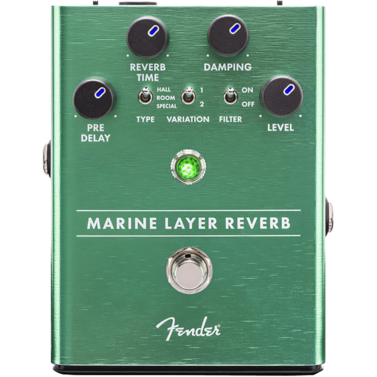 Fender Marine Layer Reverb Guitar Effects Pedal, 023-4532-000