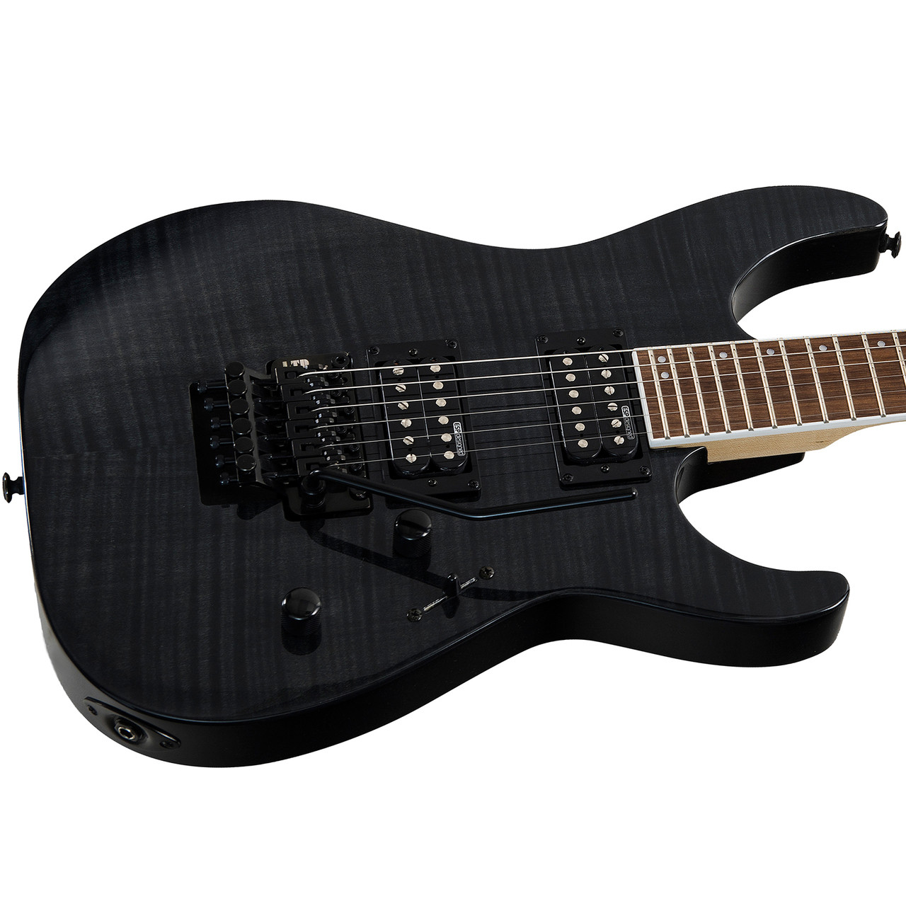 ESP LTD M-200FM Flamed Maple Solid Body Electric Guitar, See