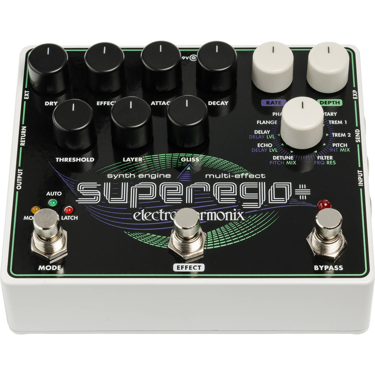 Electro-Harmonix Superego Plus Synth Engine Multi-Effect Pedal