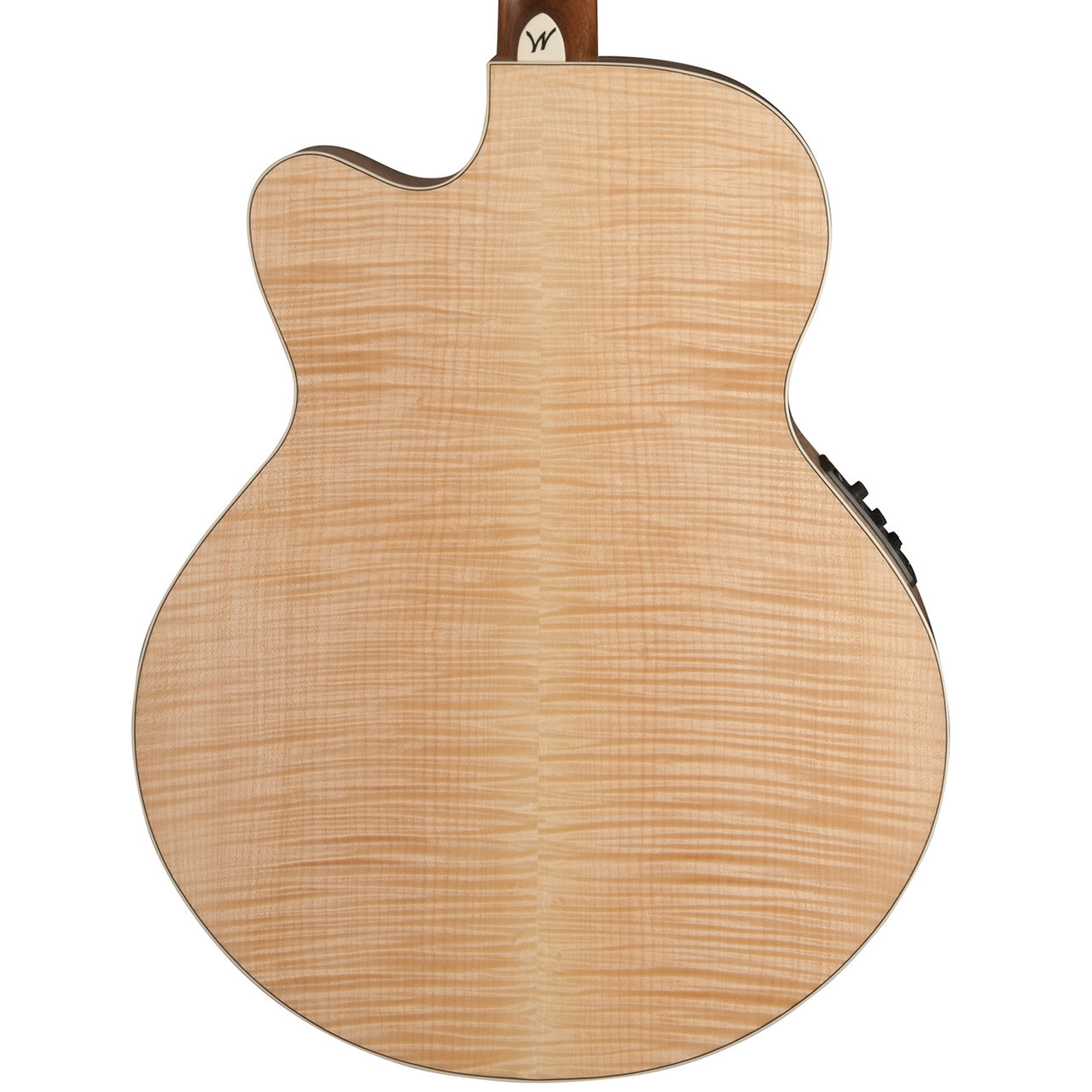 Washburn HJ40SCE Heritage Jumbo Acoustic Electric Guitar, Natural