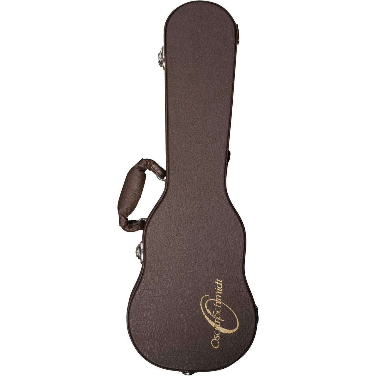 Oscar Schmidt UC3 Concert Ukulele Hardshell Case, Brown