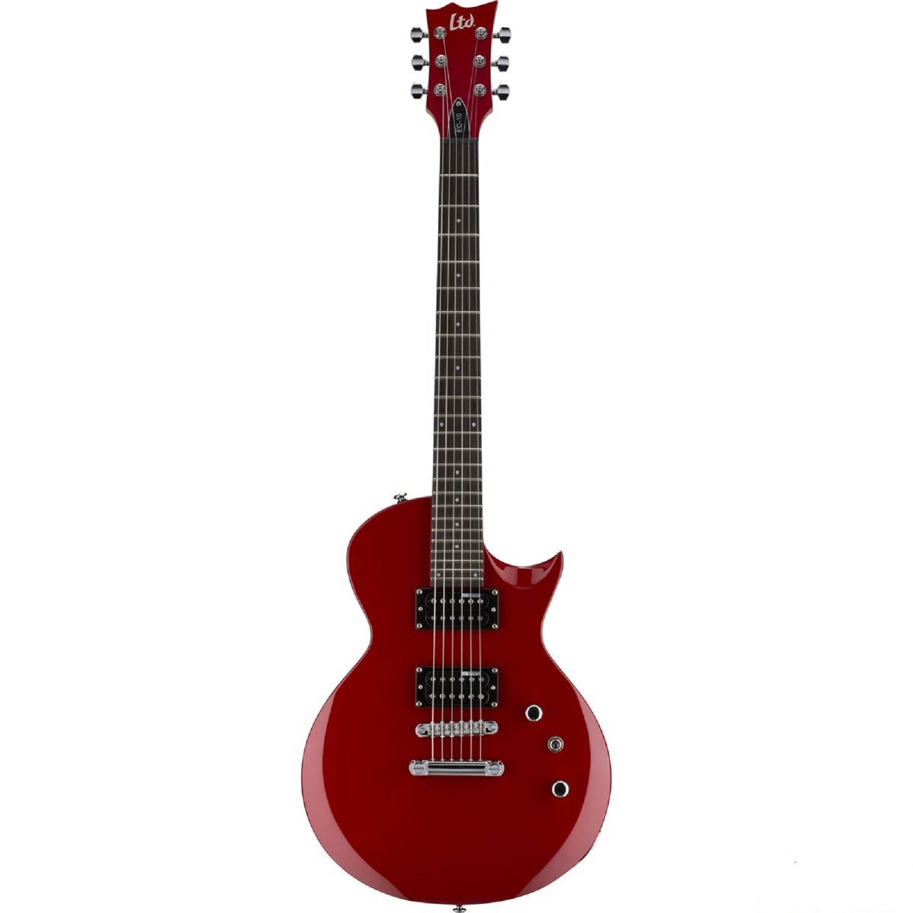 ESP LTD EC-10 KIT Solid-Body 6-String Electric Guitar w/ Gig Bag, RED