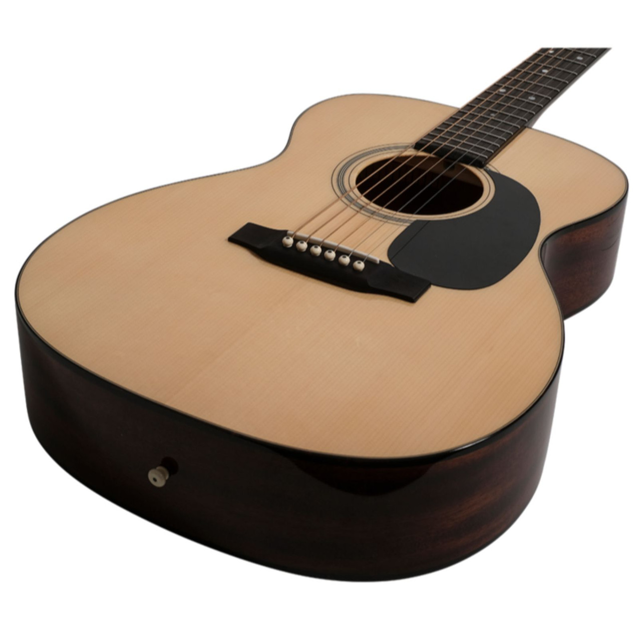 Recording King RO-318 Solid Mahogany 000-Body Acoustic Guitar 