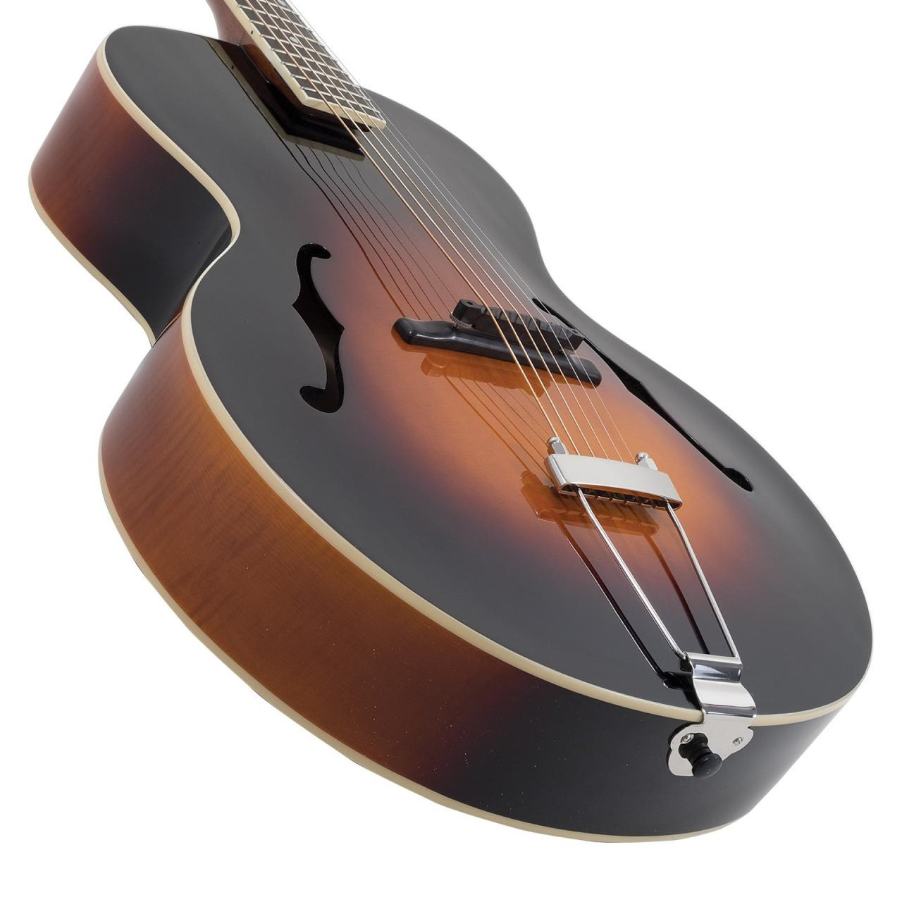 The Loar LH-600-VS Hand-Carved Archtop Acoustic Guitar, Vintage
