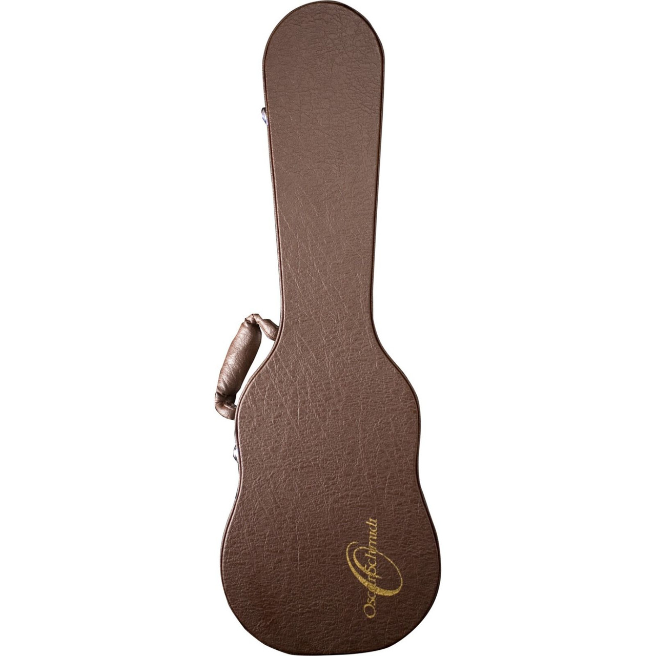 Oscar Schmidt UC5 Baritone Ukulele Hardshell Case, Brown