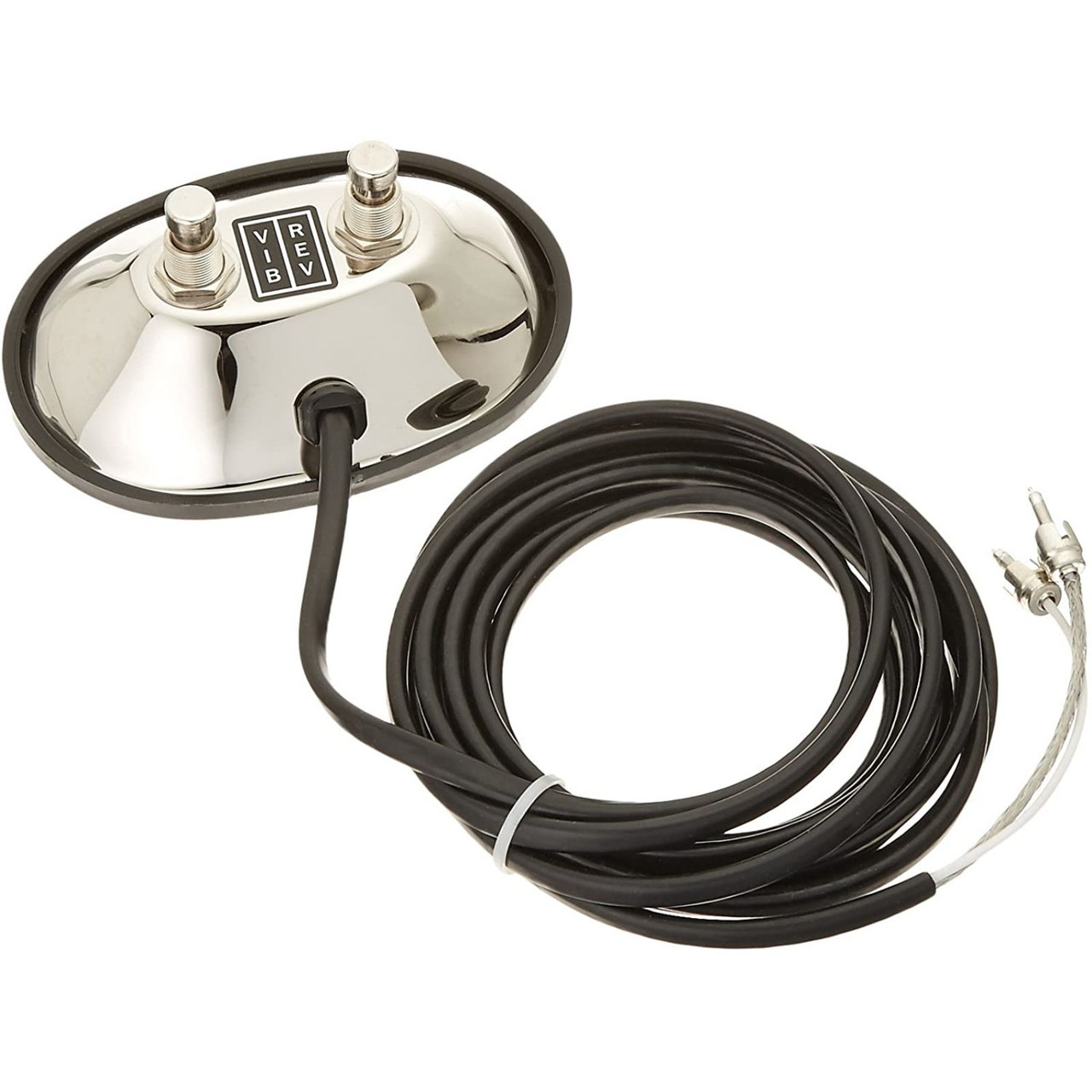 Footswitch Fender Vintage 2 Boutons Avec Câble RCA 12 Pieds - Pour Twin Reverb, Deluxe Reverb, Pro Reverb