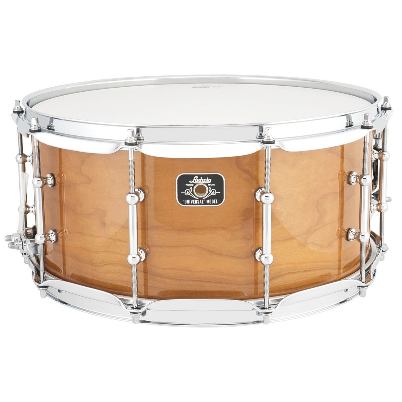 Ludwig LU6514CH Universal Cherry Snare Drum, 6.5
