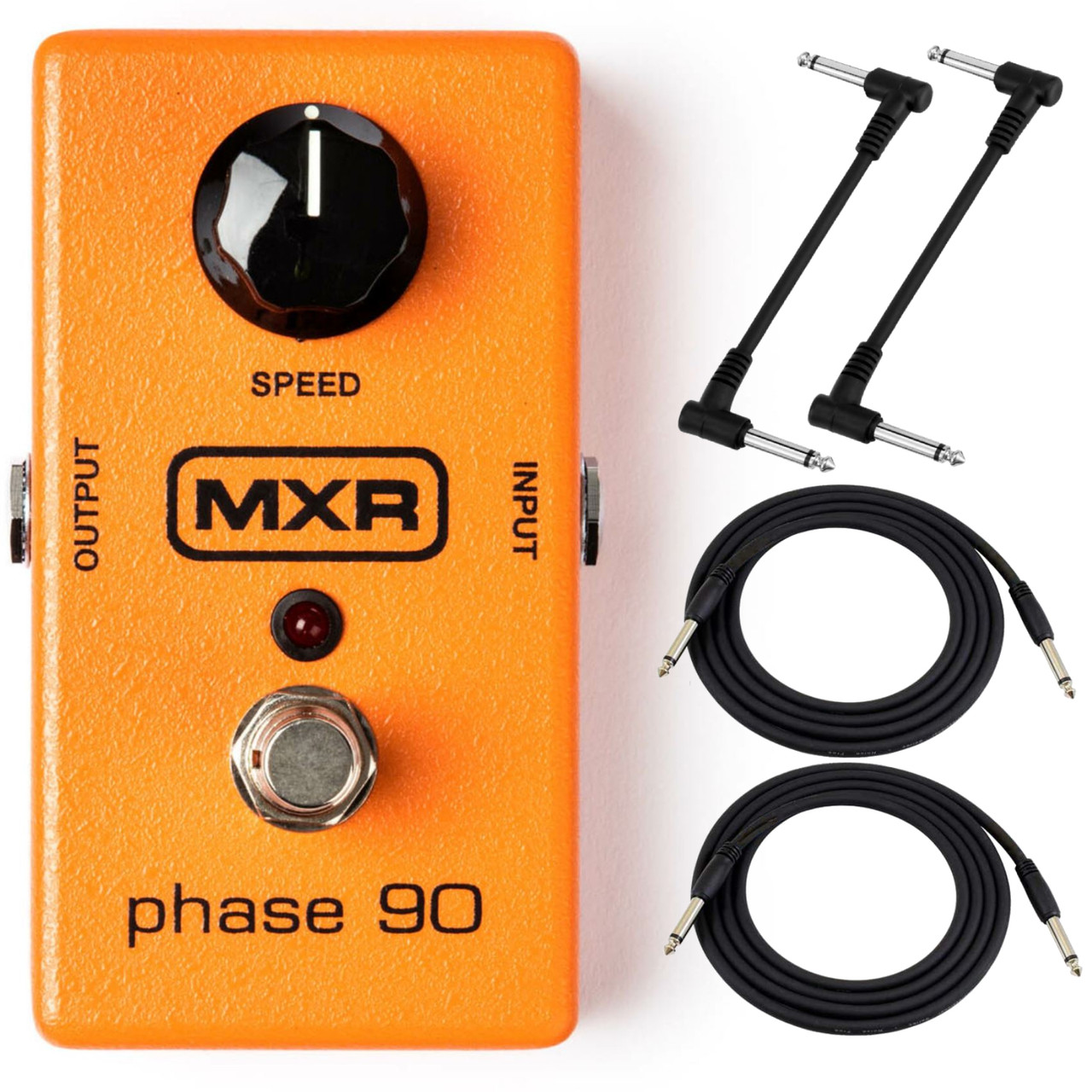 MXR M101 Phase 90 Phaser Effects Guitar Pedal, Orange