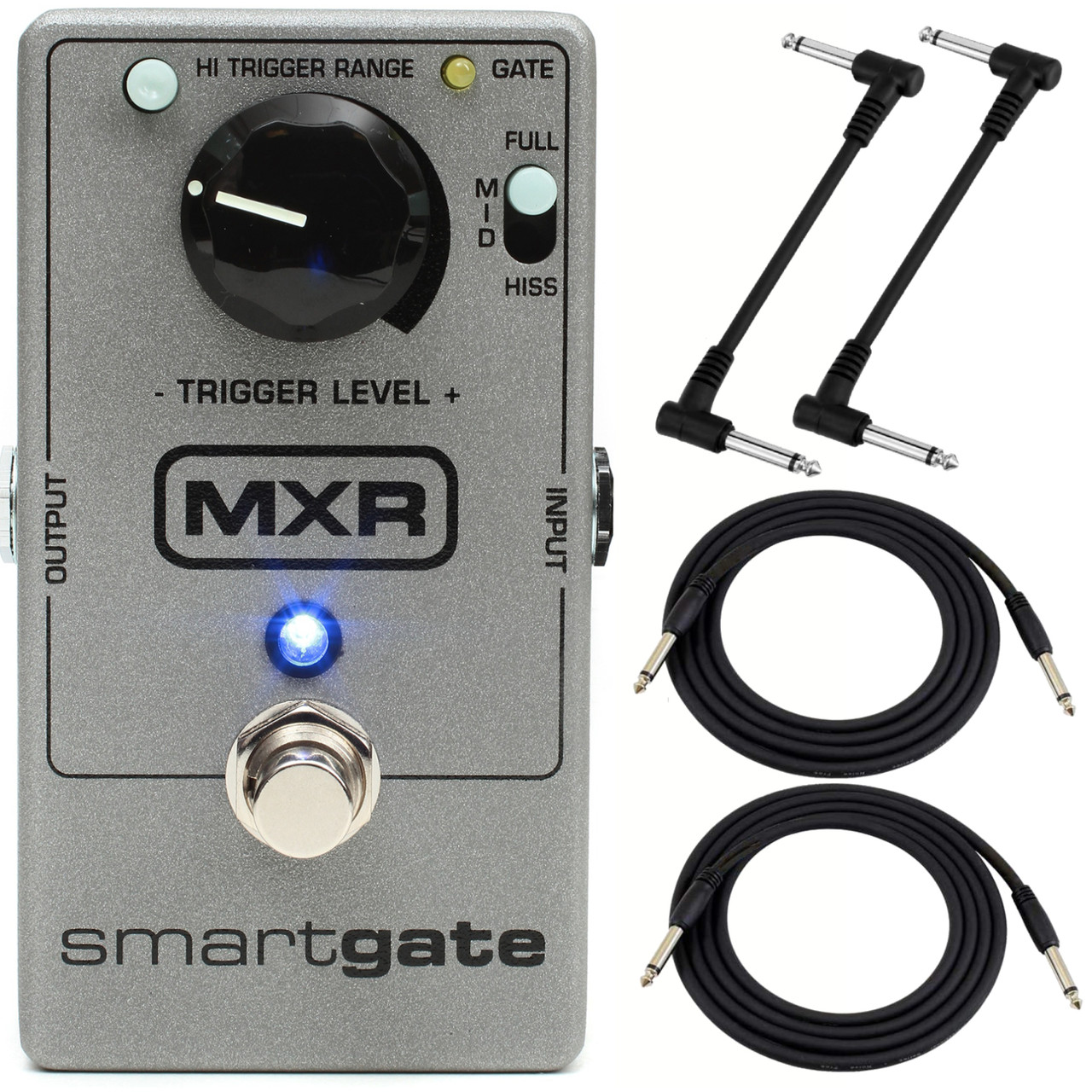 MXR M135 Smart Gate Noise Gate Pedal with Cables