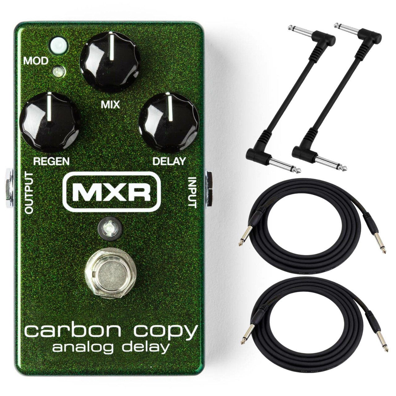 MXR M169 Carbon Copy Analog Delay Pedal with Cables