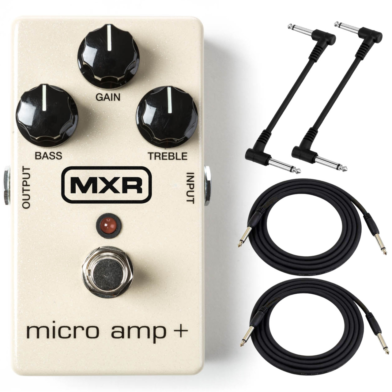 Dunlop MXR M233 Micro Amp+ Guitar Effects Pedal, Clean Boost