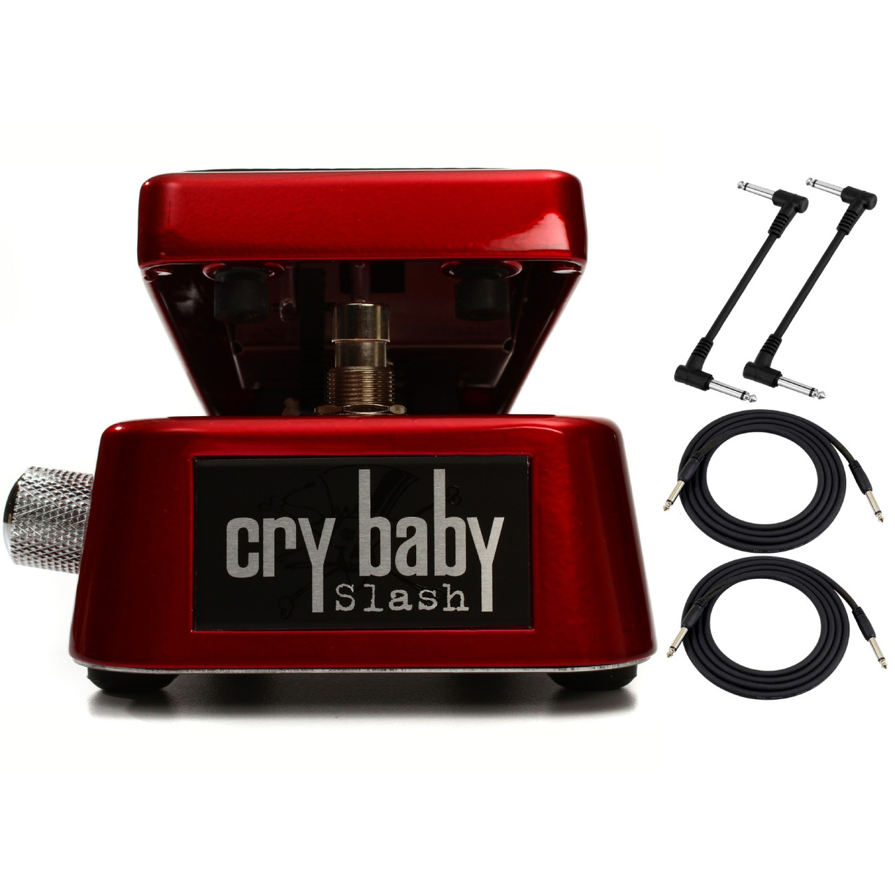 Dunlop SW95 Slash Signature Cry Baby Wah Guitar Effects Pedal with Cables