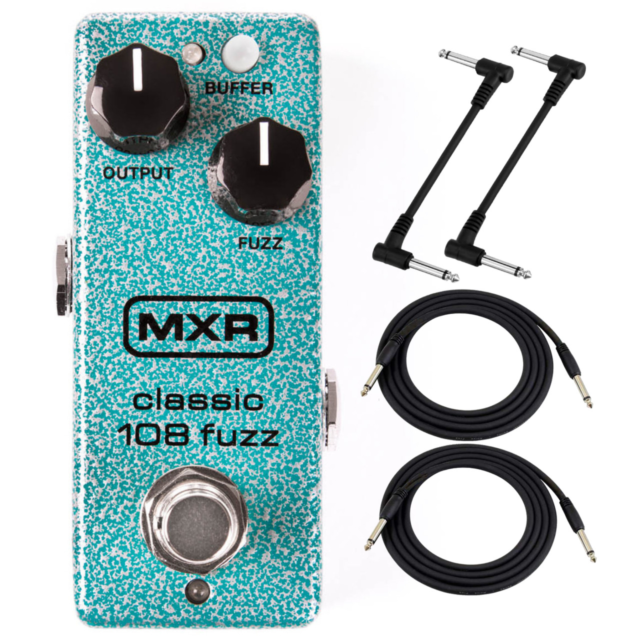 Dunlop MXR M296 Classic 108 Fuzz Mini Effects Pedal (MXR-M296)