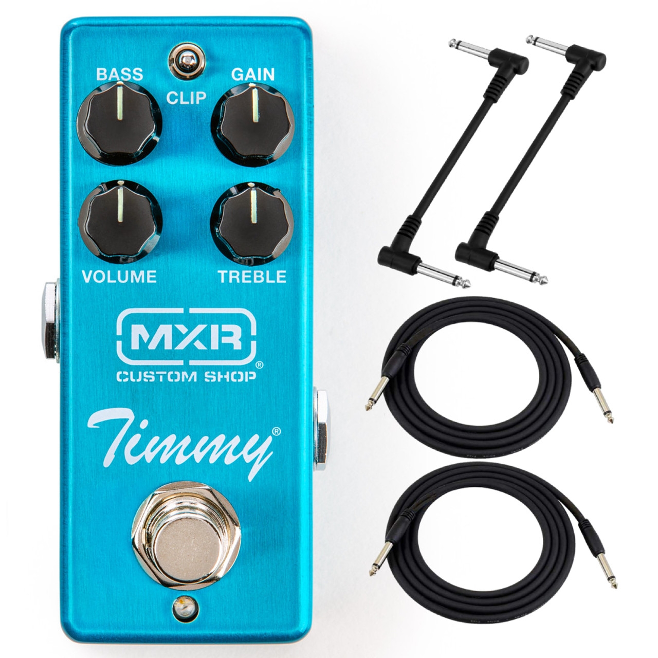 MXR CSP027 Custom Shop Timmy Overdrive Effects Pedal with Cables