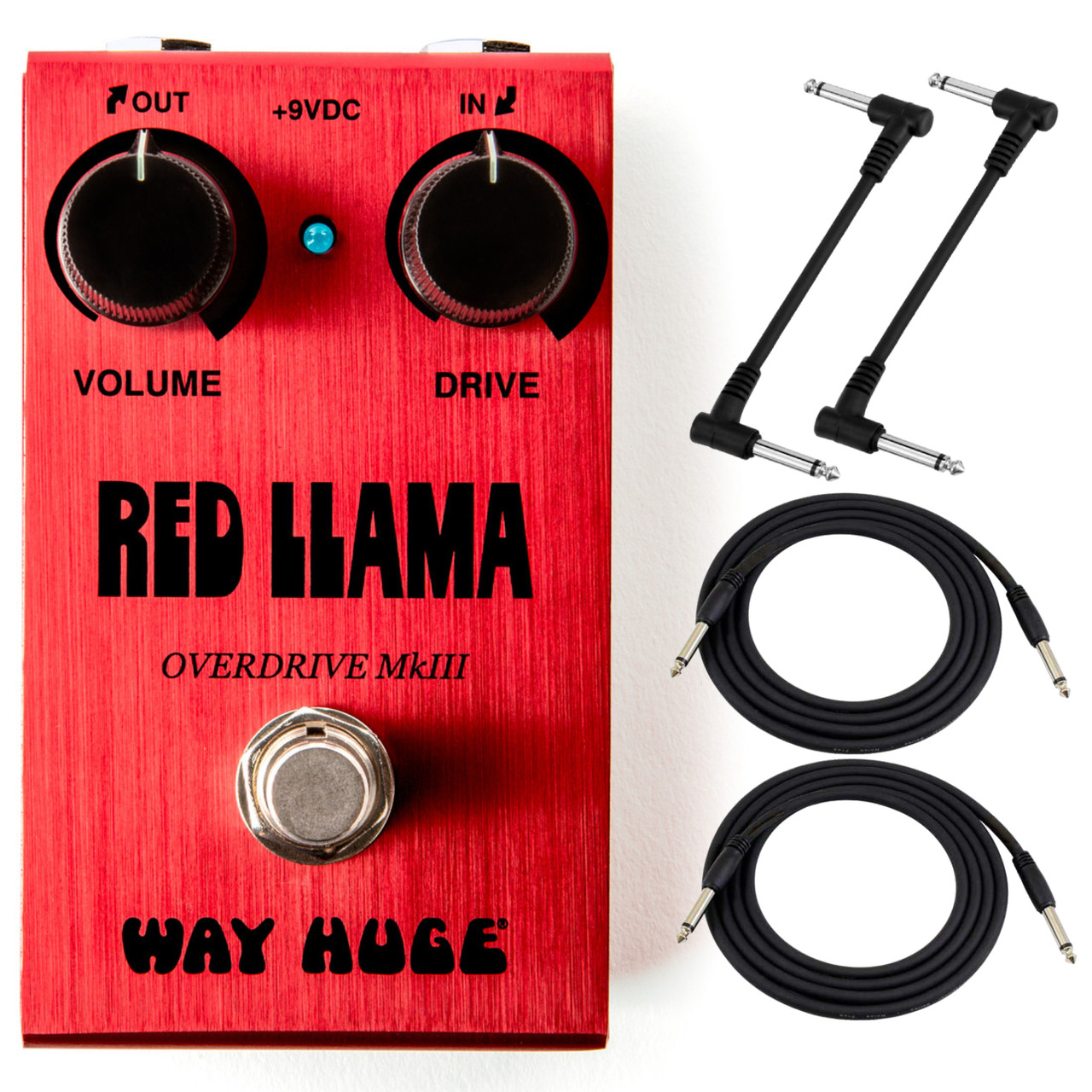 Dunlop Way Huge Smalls WM23 Red Llama Overdrive MKIII Effects