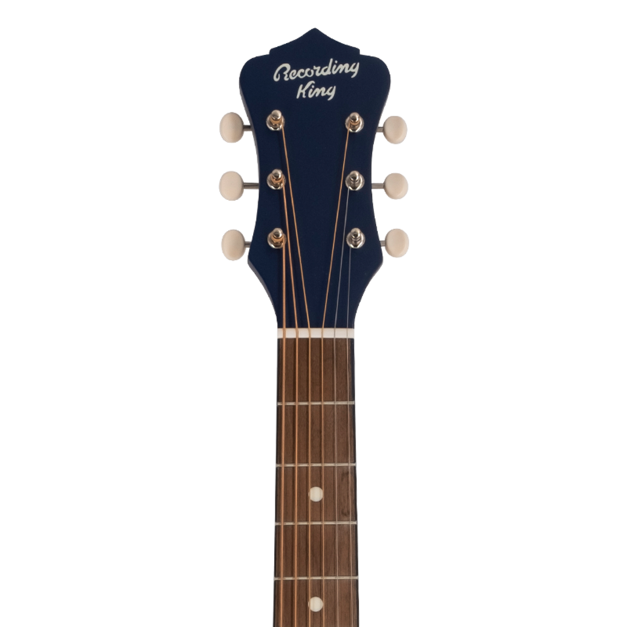 Recording King ROS-7-MBL Dirty 30's 000-Body Acoustic Guitar