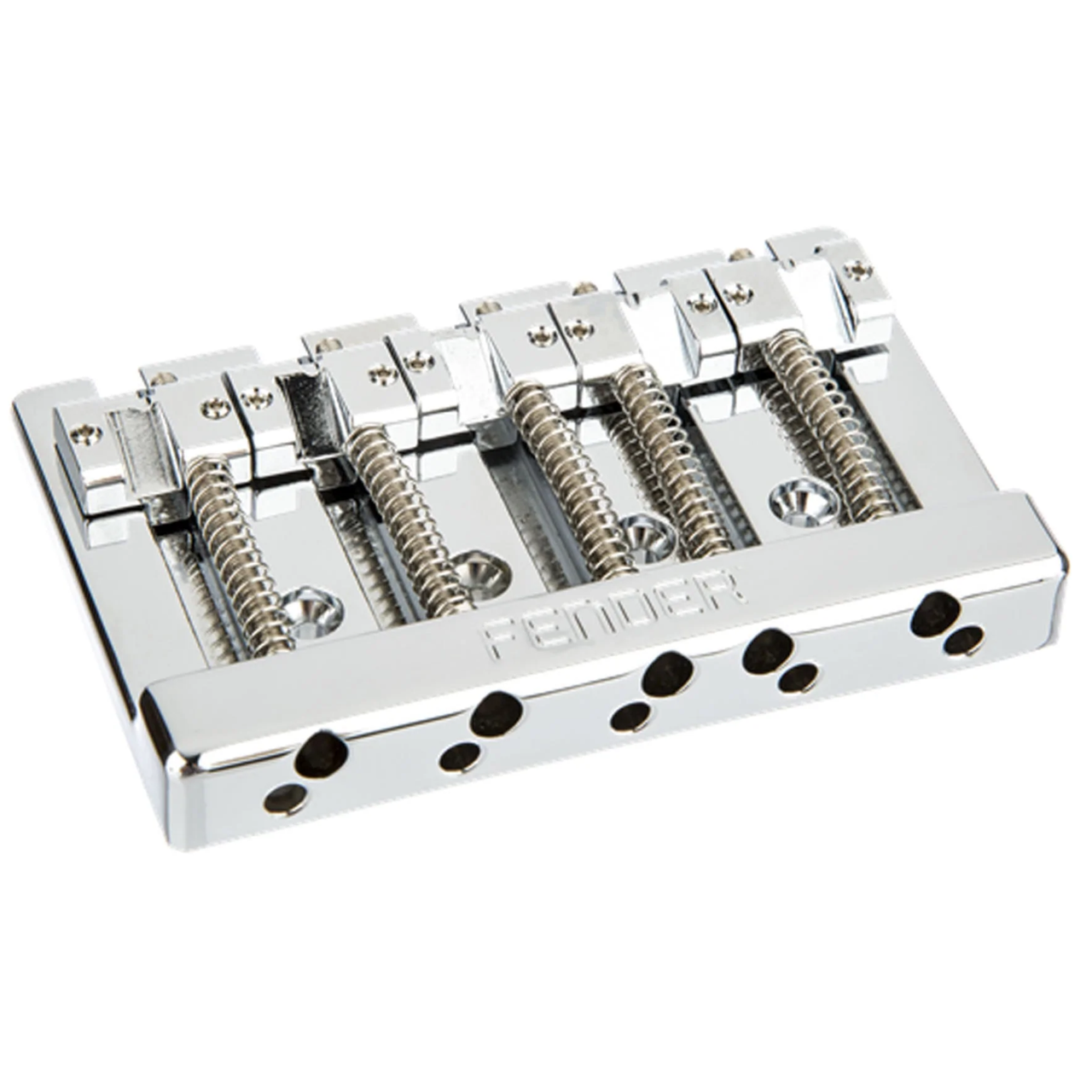 Fender HiMass 5-String Bass Wide Bridge Assembly with Zinc Saddles