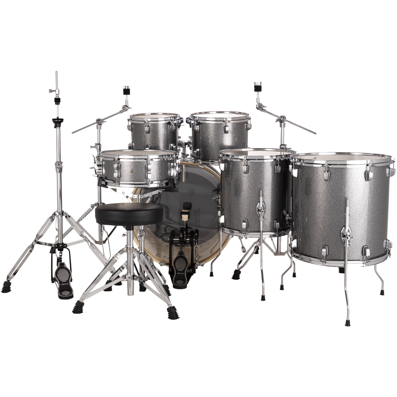 Ludwig LE622028 Element Evolution 6-Piece Drum Set with Zildjian