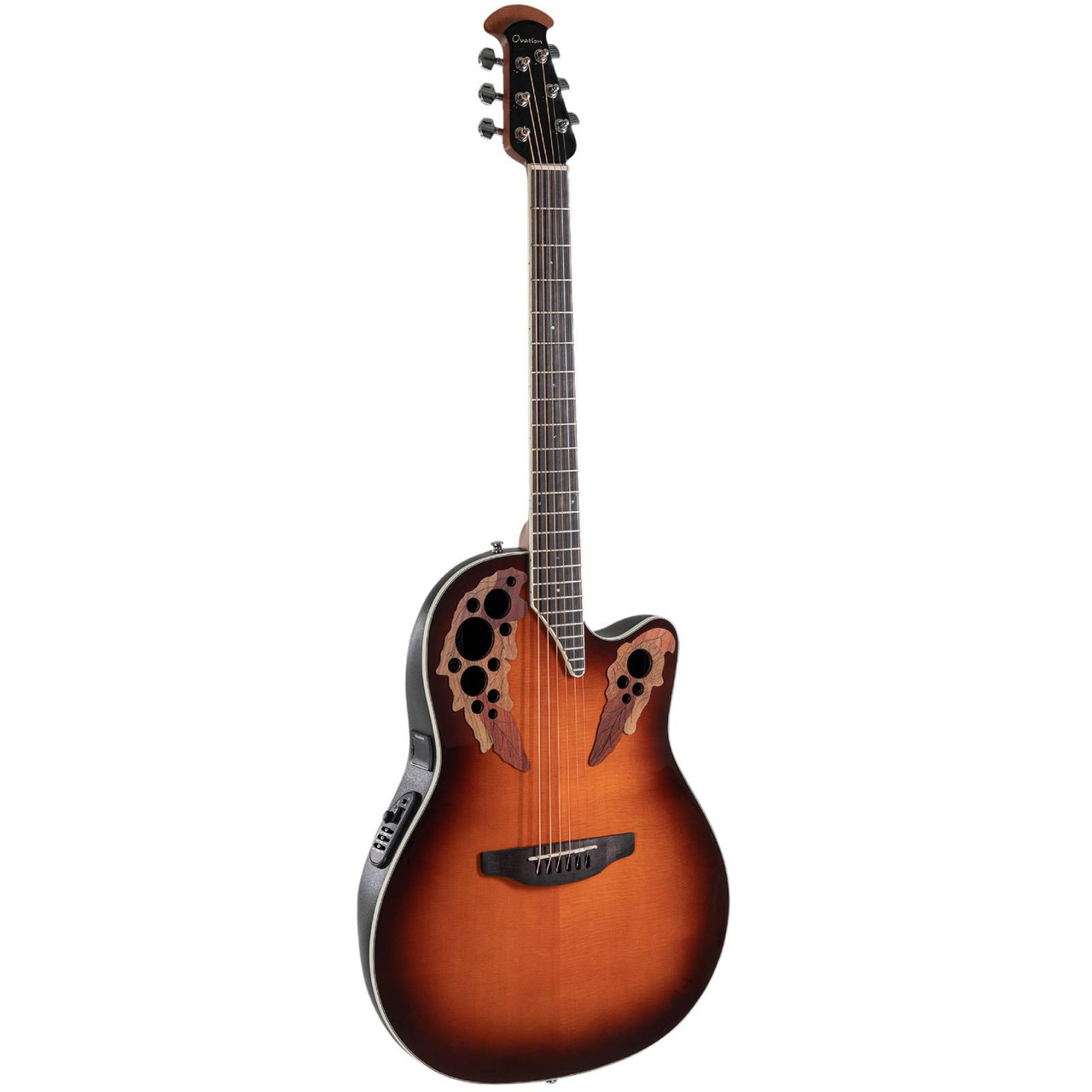 Ovation CE48-1 Celebrity Elite Super Shallow Guitar, Sunburst