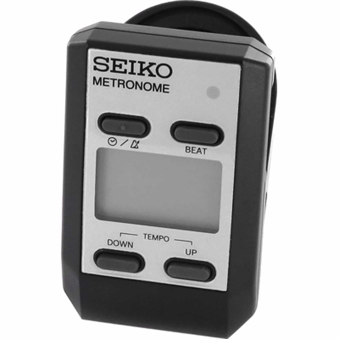 Seiko DM51S Clip-On Digital Metronome, Silver