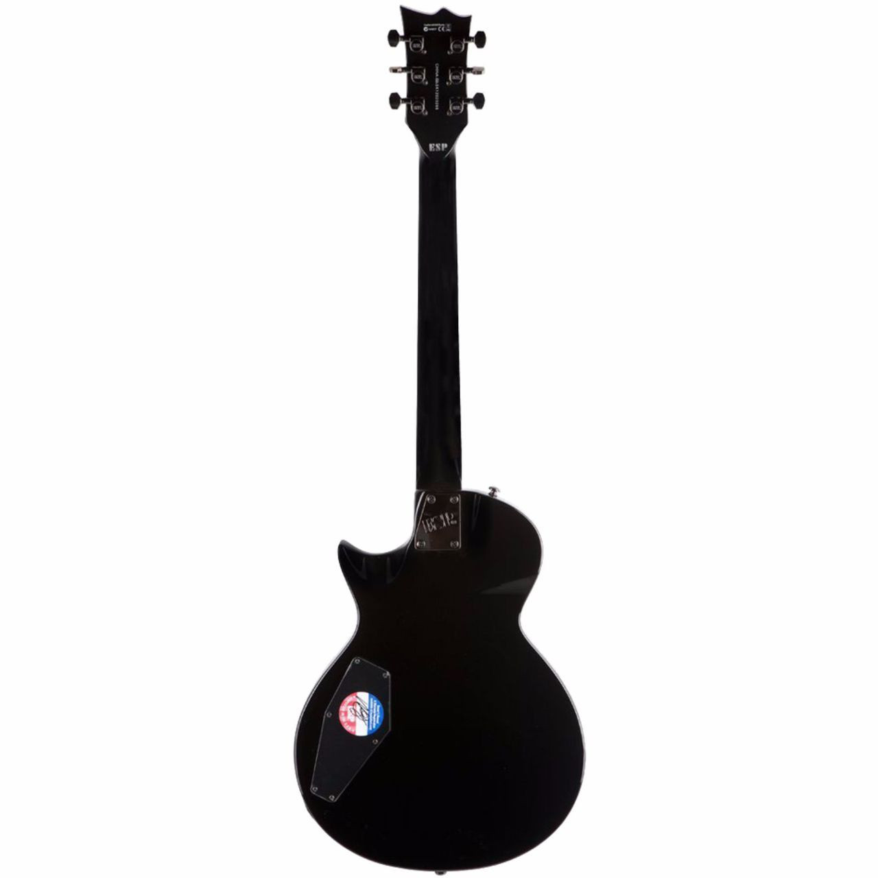 ESP LTD EC-10 Solid Body Electric Guitar Kit with Gig Bag, Black