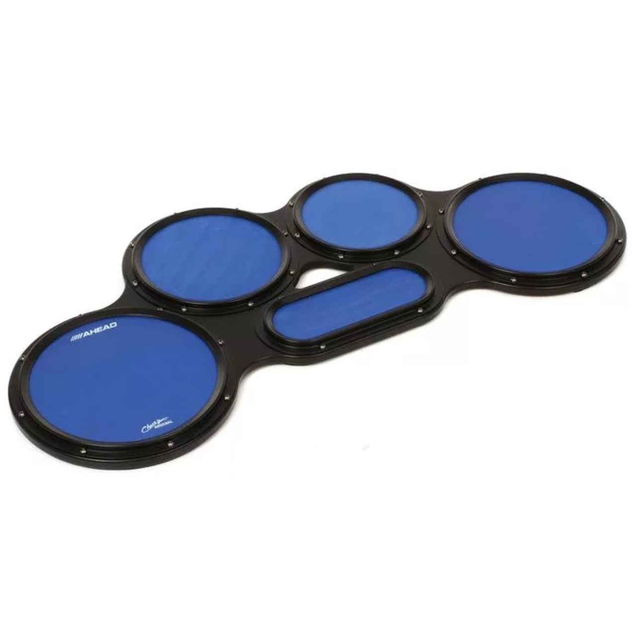 Ahead AHCTPB Chavez SHoop Tenor Drum Practice Pad, Blue
