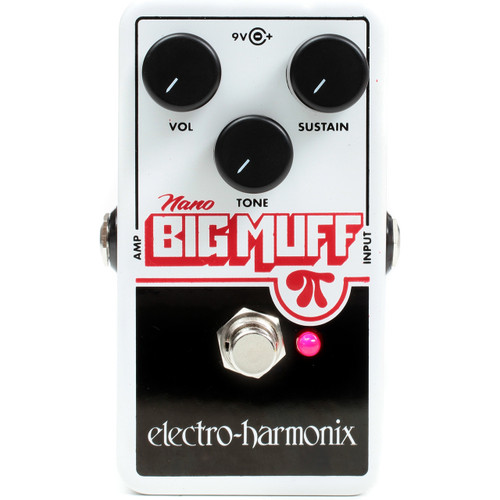 Electro-Harmonix EHX Nano Big Muff Pi Distortion / Fuzz / Overdrive Effects Pedal (NANOBM)