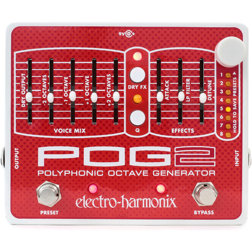 Electro-Harmonix EHX MICRO POG Polyphonic Octave Generator