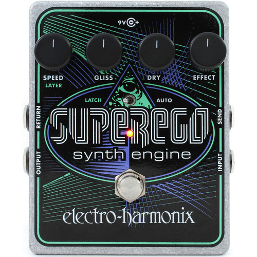 Electro-Harmonix SUPEREGO Synth Engine Effects Pedal