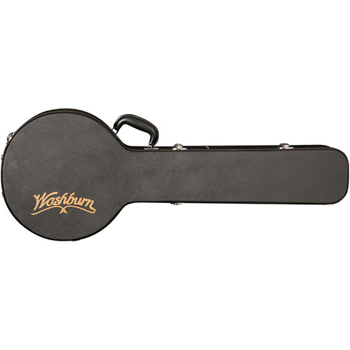 Washburn BC80 Deluxe Banjo Hardshell Case, Black (BC80-U)