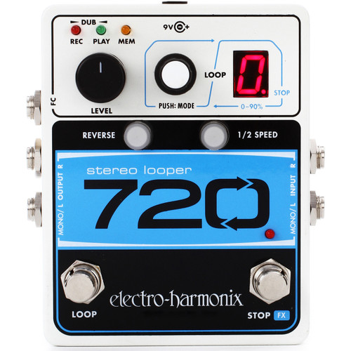 Electro-Harmonix 720 STEREO LOOPER Pedal