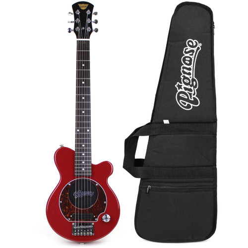 Pignose PGG-200 Mini Electric Travel Guitar with Built-In Amp and